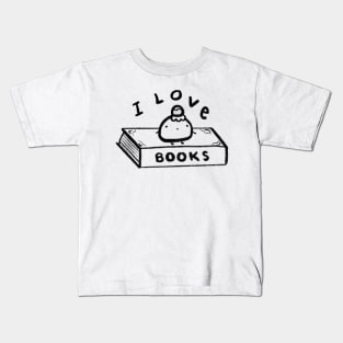 I love books <3 Kids T-Shirt